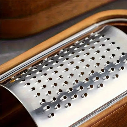 Wood Grip Cheese Grater