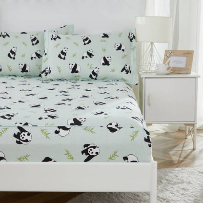 Kid's Bedding Sheet Set-Panda