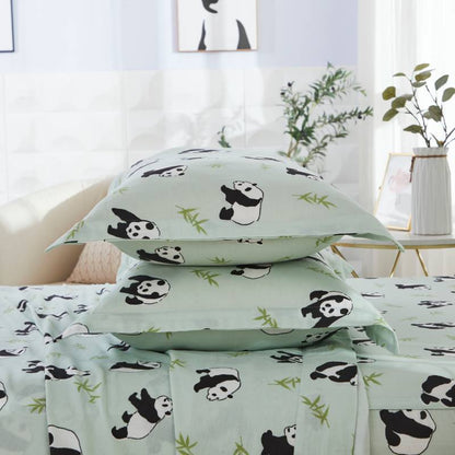 Kid's Bedding Sheet Set-Panda