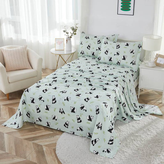 Kid's Bedding Sheet Set-Panda