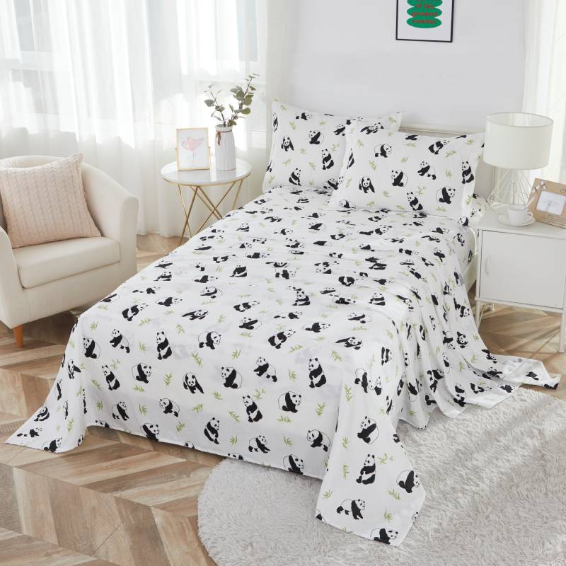 Kid's Bedding Sheet Set-Panda
