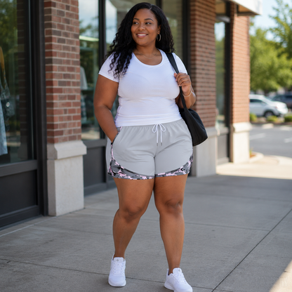 【End of Summer Sale】Women’s casual athletic shorts with pockets