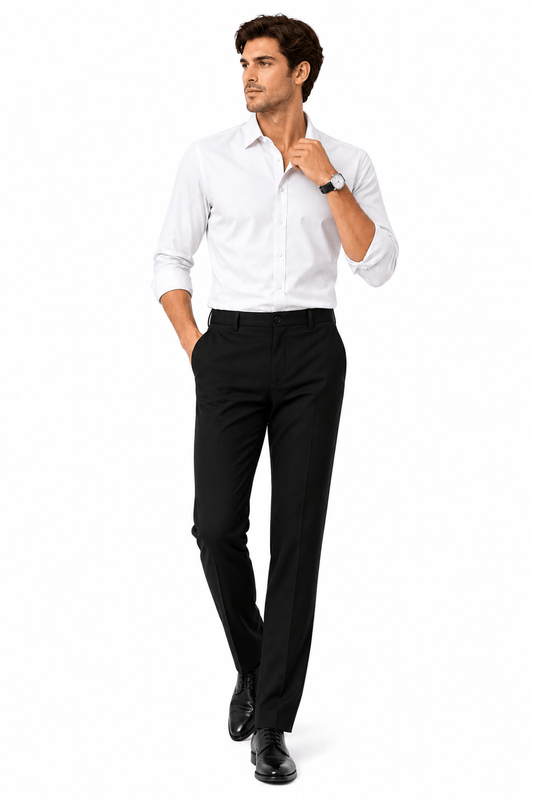 👍🔥Limited-Time Promotion-Stretch Dress Pants No Iron Golf Pants