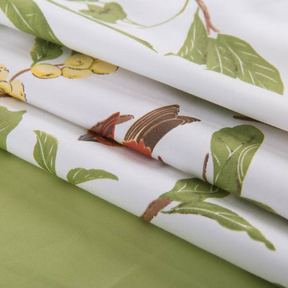 Duvet Cover Set-Eastern Floral Birds