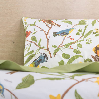 Duvet Cover Set-Eastern Floral Birds