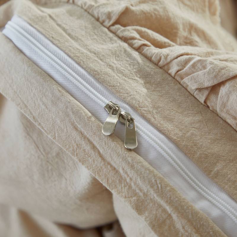 Duvet Cover Set-Ruffled Fringe Minimalist