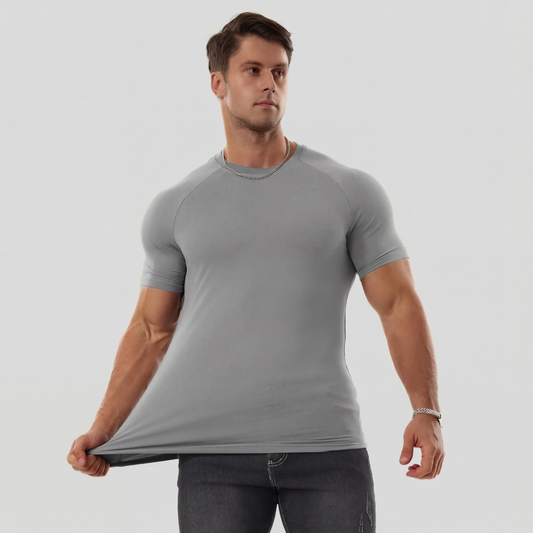 Men's Raglan Sleeve Tee, Athletic Tapered Fit