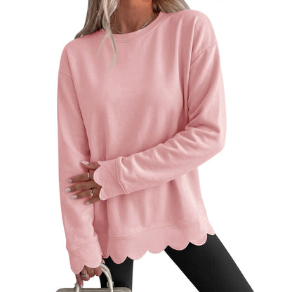 Women's Fashion Casual Knit Vintage-Inspired Round Neck Oversized Tunic