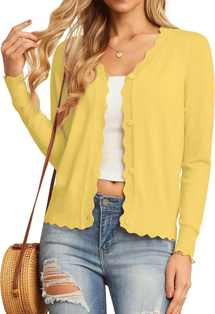 Cardigan Sweaters for Women Lightweight