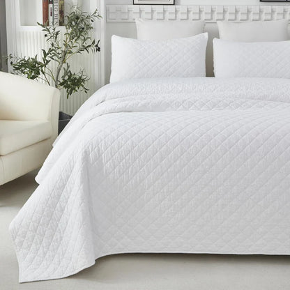 Quilt Bedding Set-Diamond Pattern Modern