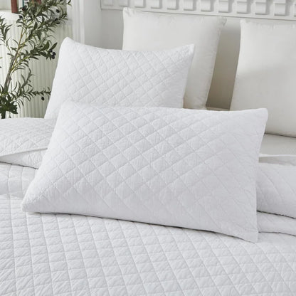 Quilt Bedding Set-Diamond Pattern Modern