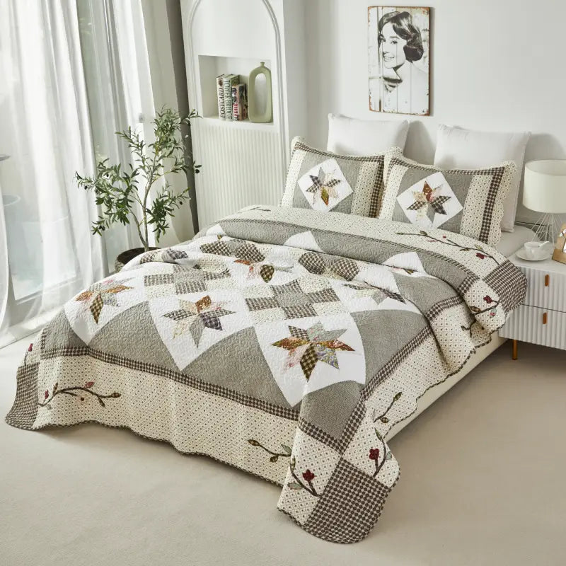 Quilt Bedding Set-Patchwork