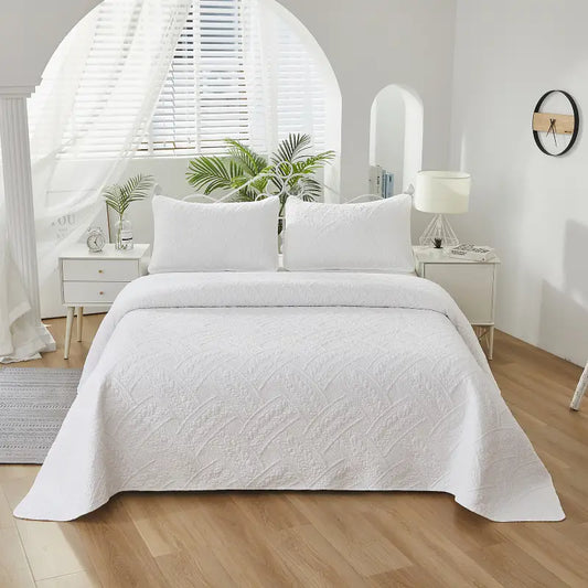 Quilt Bedding Set-Wheat Ear Quilted
