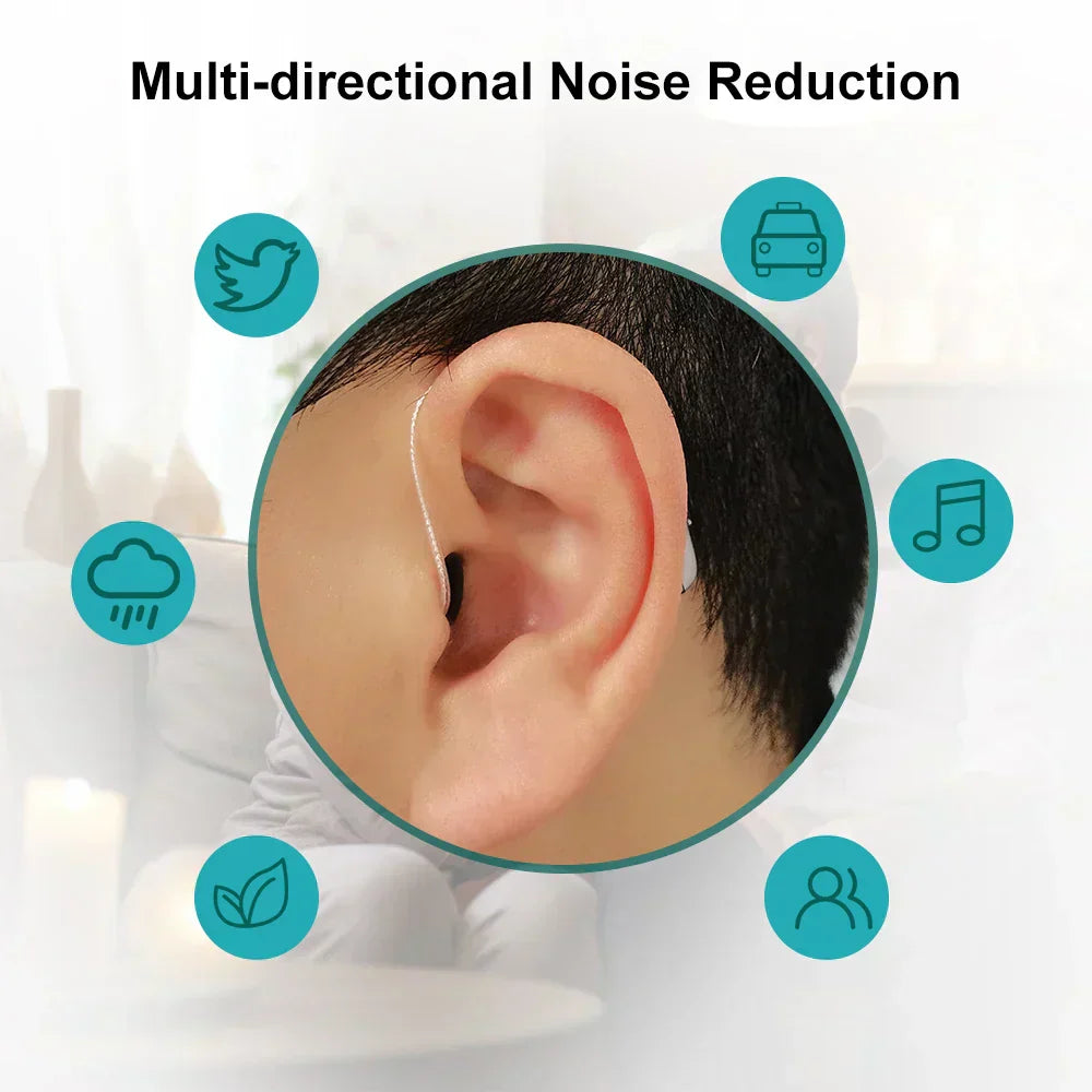 Kyianor™ Smart, Self-Fitting Bluetooth Hearing Aids (App Controlled)