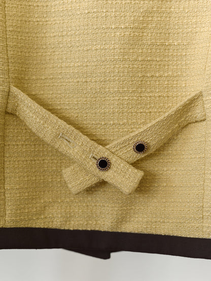 Yellow Tweed Jacket