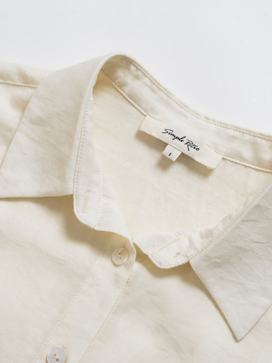 Casual All-match Side Slit Shirt