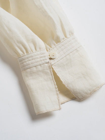 Casual All-match Side Slit Shirt