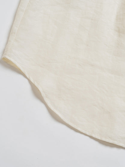 Casual All-match Side Slit Shirt