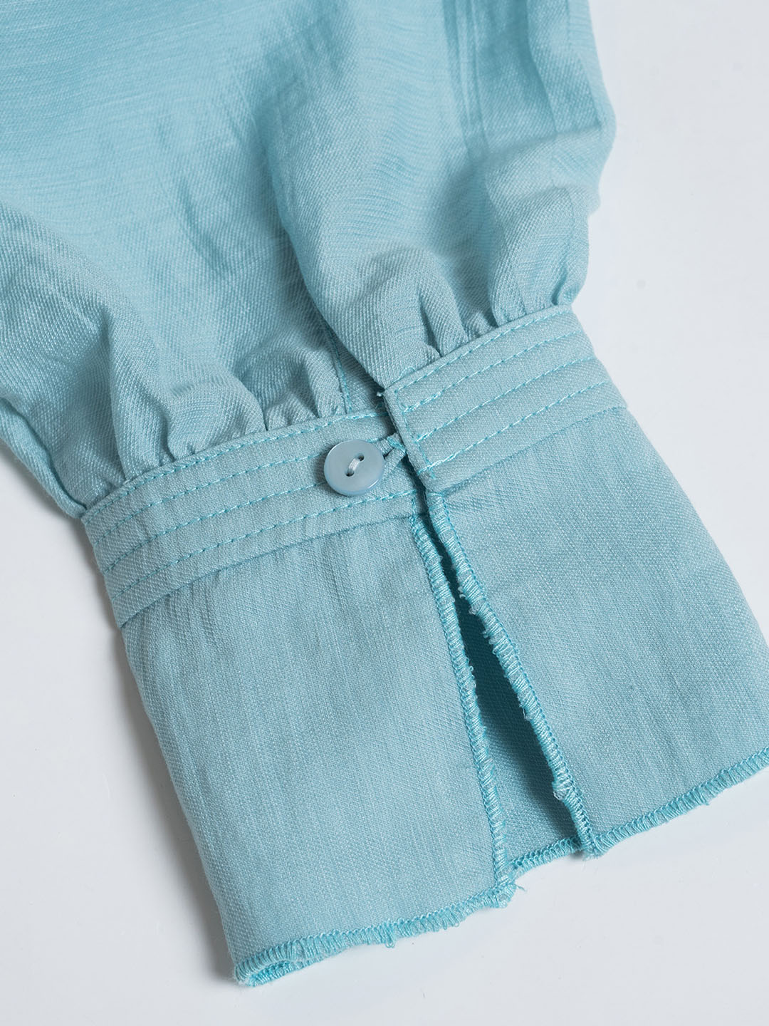 Casual All-match Side Slit Shirt