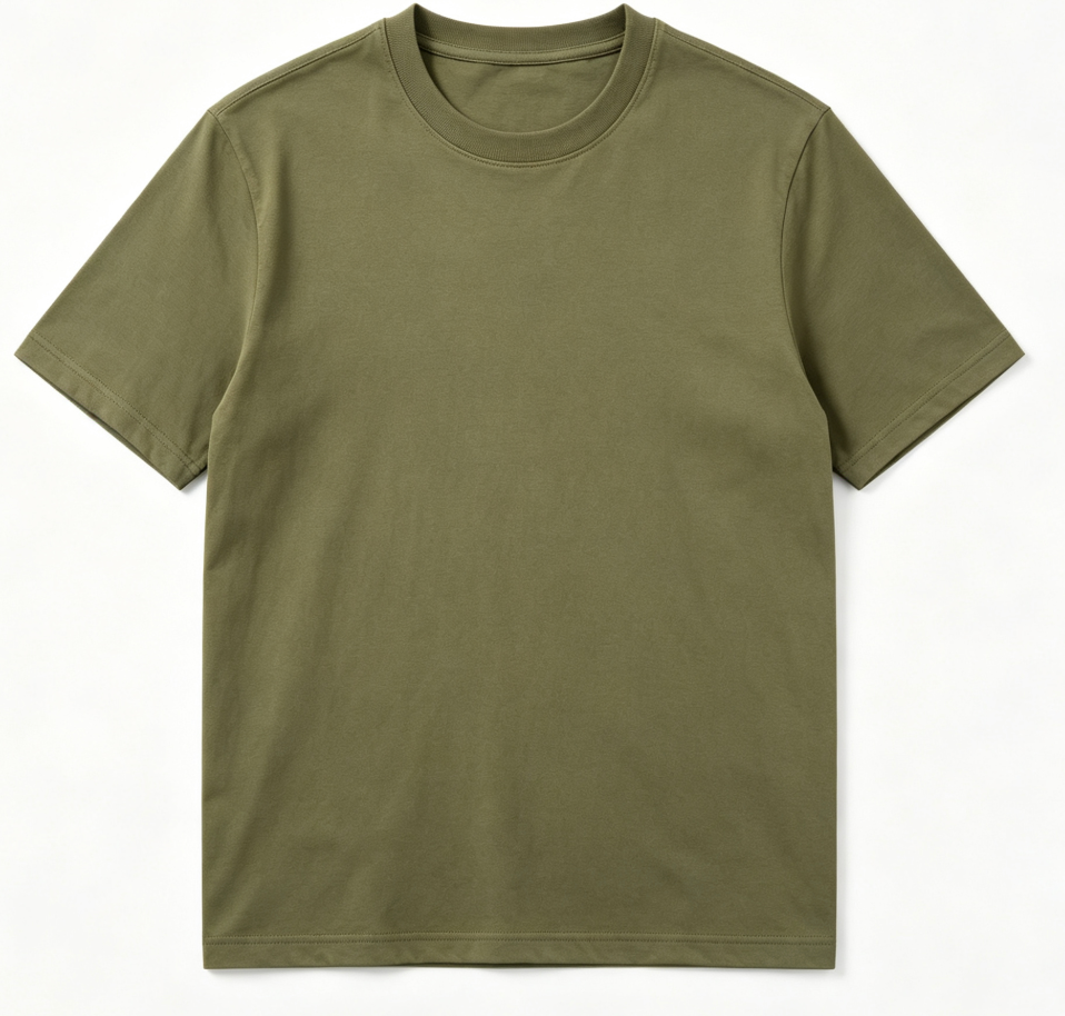 Men’s Plus Size 100% Cotton Acid Wash Oversized Heavyweight Vintage T-Shirt