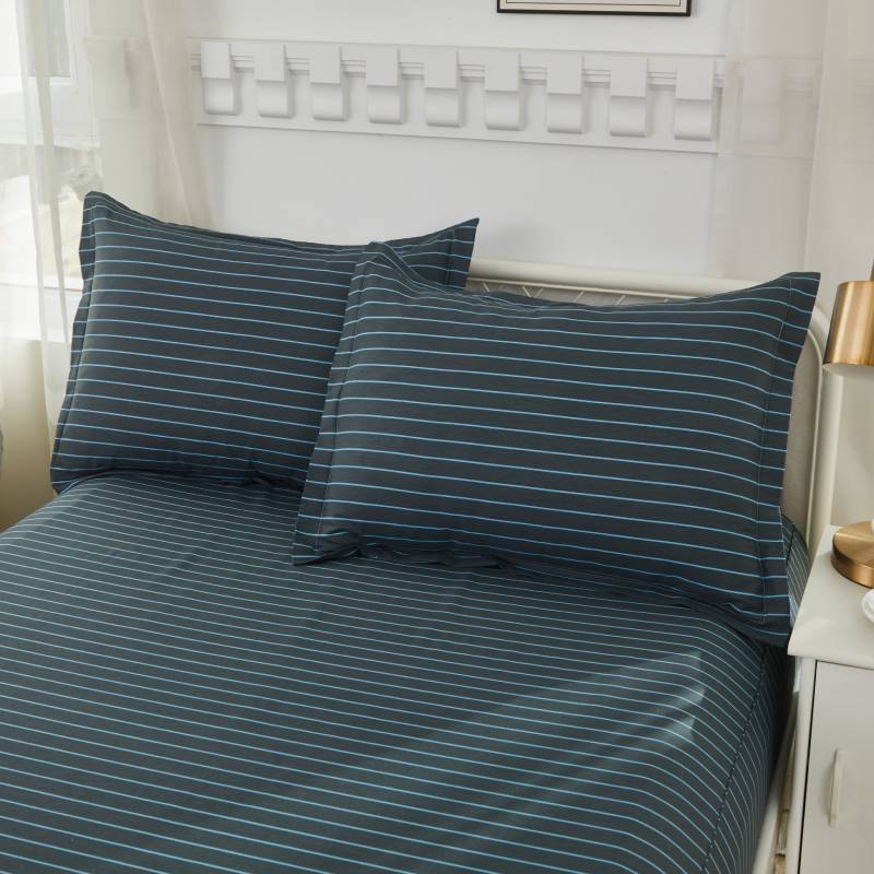Bedding Sheet Set-Textured Grey