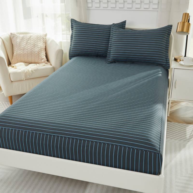 Bedding Sheet Set-Textured Grey