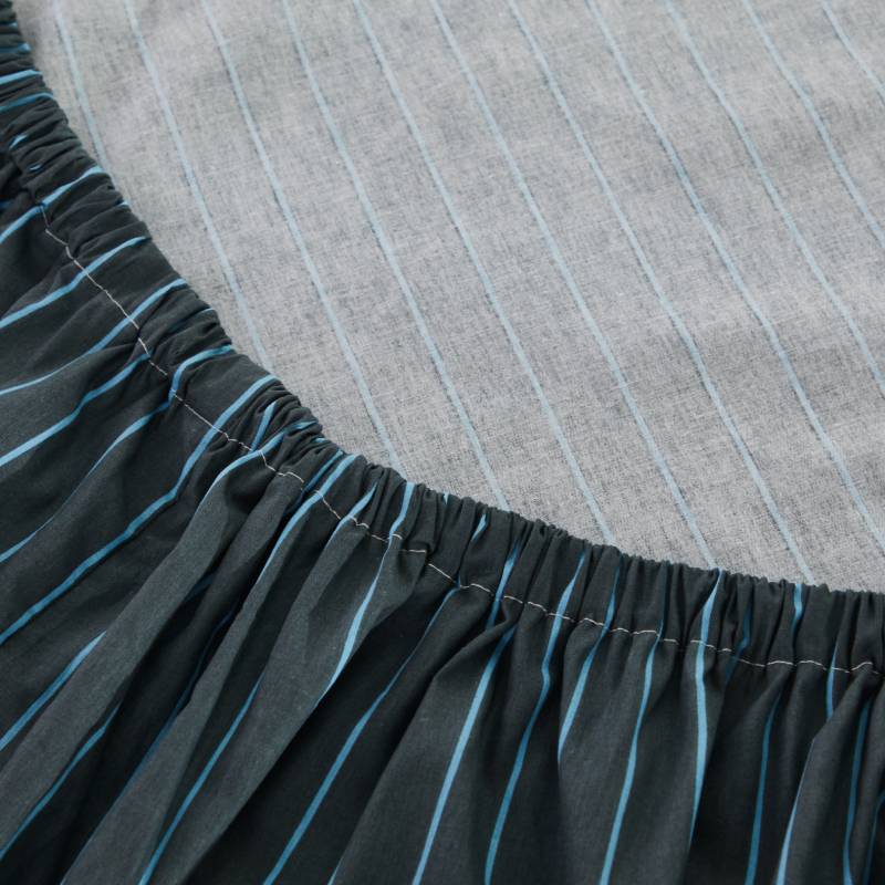 Bedding Sheet Set-Textured Grey