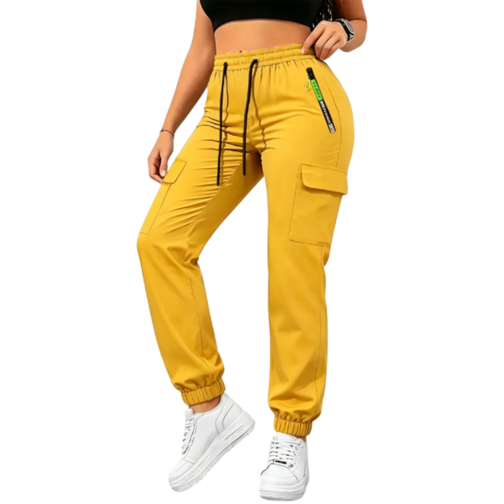 Women's Multi-Pocket Cargo Pants