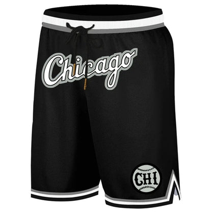 🔥Regular Fit Letter & Number Print Drawstring Waist Jersey Basketball Shorts