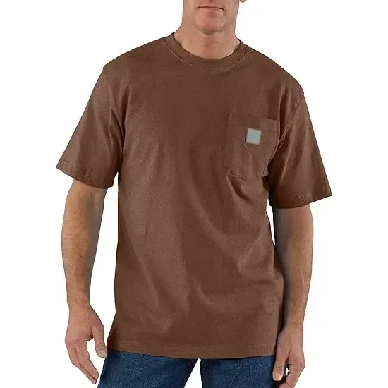 🔥Last Day Promotion! CHT Men's K87&K126 Workwear Loose Fit Heavyweight Short-Sleeve Pocket T-Shirt (Also Available in Big & Tall)