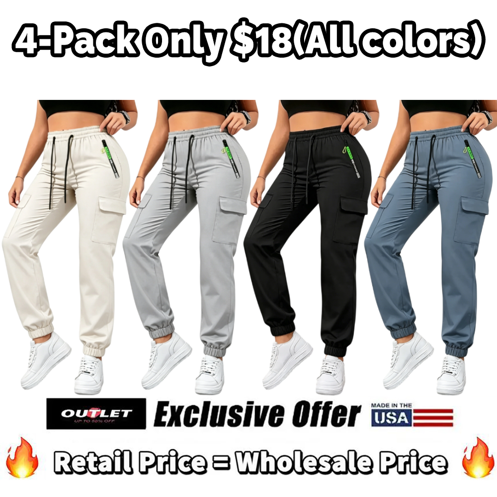 Women's Multi-Pocket Cargo Pants