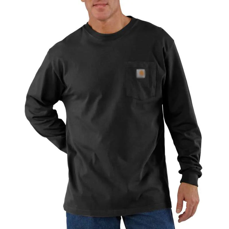 🔥Last Day Promotion! CHT Men's K87&K126 Workwear Loose Fit Heavyweight Short-Sleeve Pocket T-Shirt (Also Available in Big & Tall)