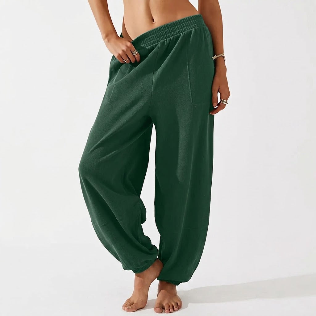 [LAST DAY SALE]Women's Solid Straight Leg Corduroy Bottoms