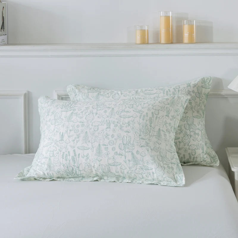 Duvet Cover Set-Botanical Sketch Serenity