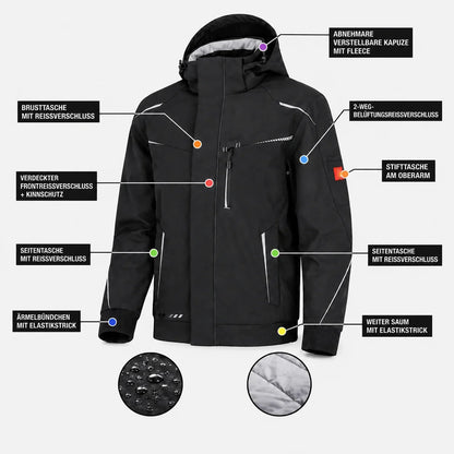 Offizieller Markenshop-Softshelljacke x Bundhose Set
