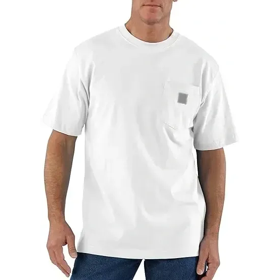 🔥Last Day Promotion! CHT Men's K87&K126 Workwear Loose Fit Heavyweight Short-Sleeve Pocket T-Shirt (Also Available in Big & Tall)