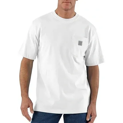 🔥Last Day Promotion! CHT Men's K87&K126 Workwear Loose Fit Heavyweight Short-Sleeve Pocket T-Shirt (Also Available in Big & Tall)
