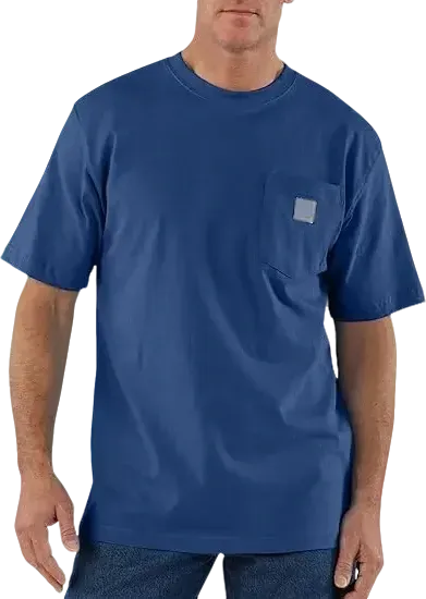 🔥Last Day Promotion! CHT Men's K87&K126 Workwear Loose Fit Heavyweight Short-Sleeve Pocket T-Shirt (Also Available in Big & Tall)
