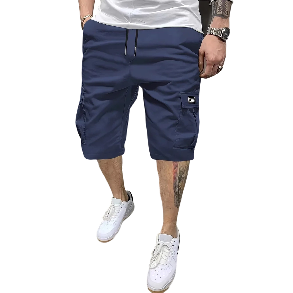 Men's lightweight summer cargo shorts