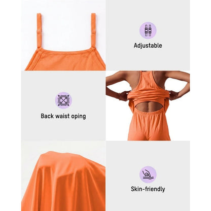 Flash Sale🔥Lounge Dress with Built-In Shorts & Pockets
