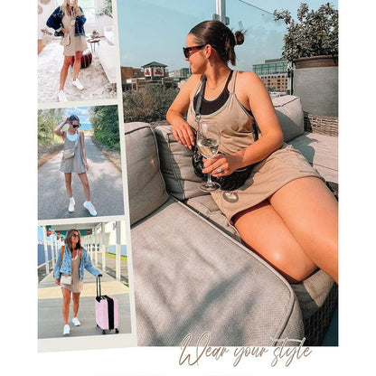 Flash Sale🔥Lounge Dress with Built-In Shorts & Pockets