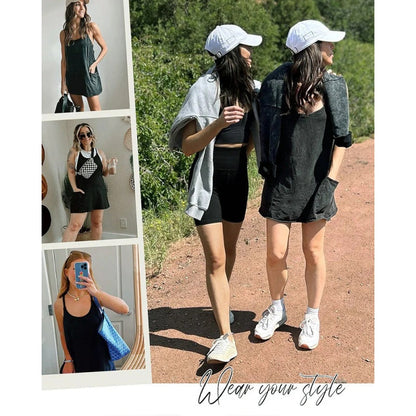 Flash Sale🔥Lounge Dress with Built-In Shorts & Pockets