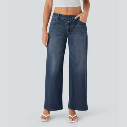 Comfort Stretch Baggy Casual Jeans