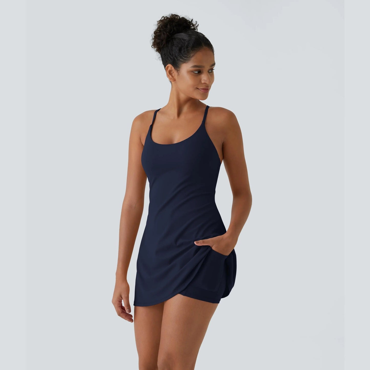 🔥【Must‑Have Pick】Plush Backless Active Dress - Easy Peezy