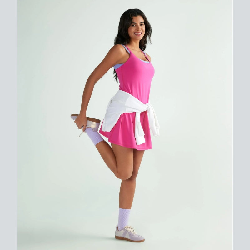 🔥【Must‑Have Pick】Plush Backless Active Dress - Easy Peezy