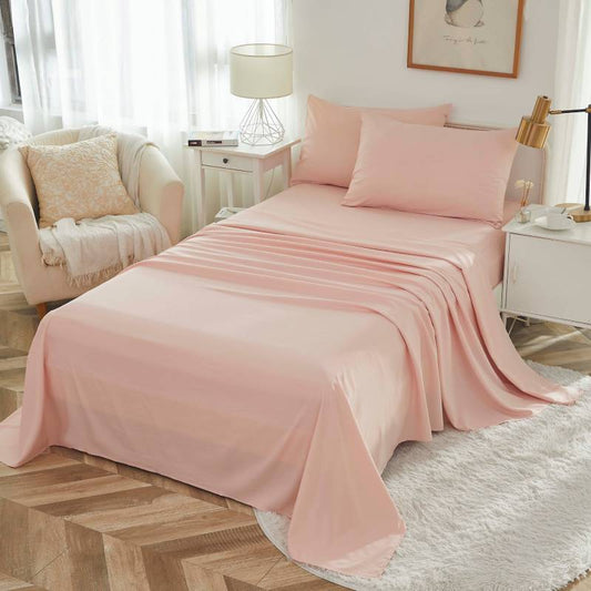Kid's Bedding Sheet Set-Jade Pink