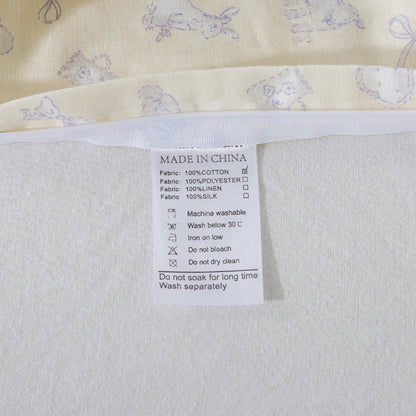 Duvet Cover Set-Lavender Blossom Cream