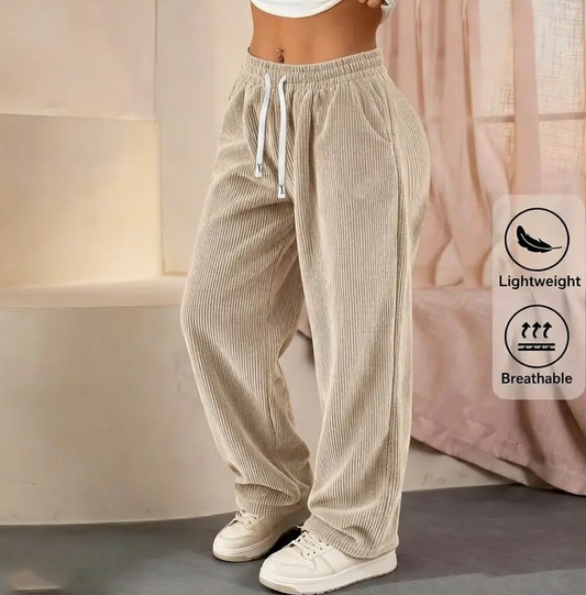 [LETZTER VERKAUFSTAG] Damen-Cordhose mit geradem Bein